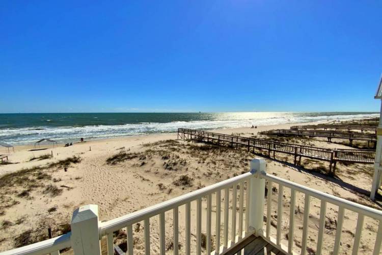 september in gulf shores grand paradise deck view