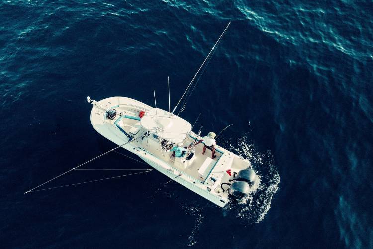 Fishing charter boat